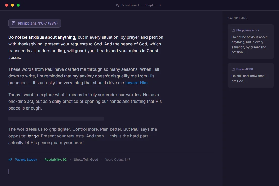 Devoted Pen screenshot